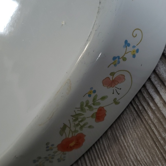 Corning ware vintage wildflower print casserole with lid - Picture 7 of 7